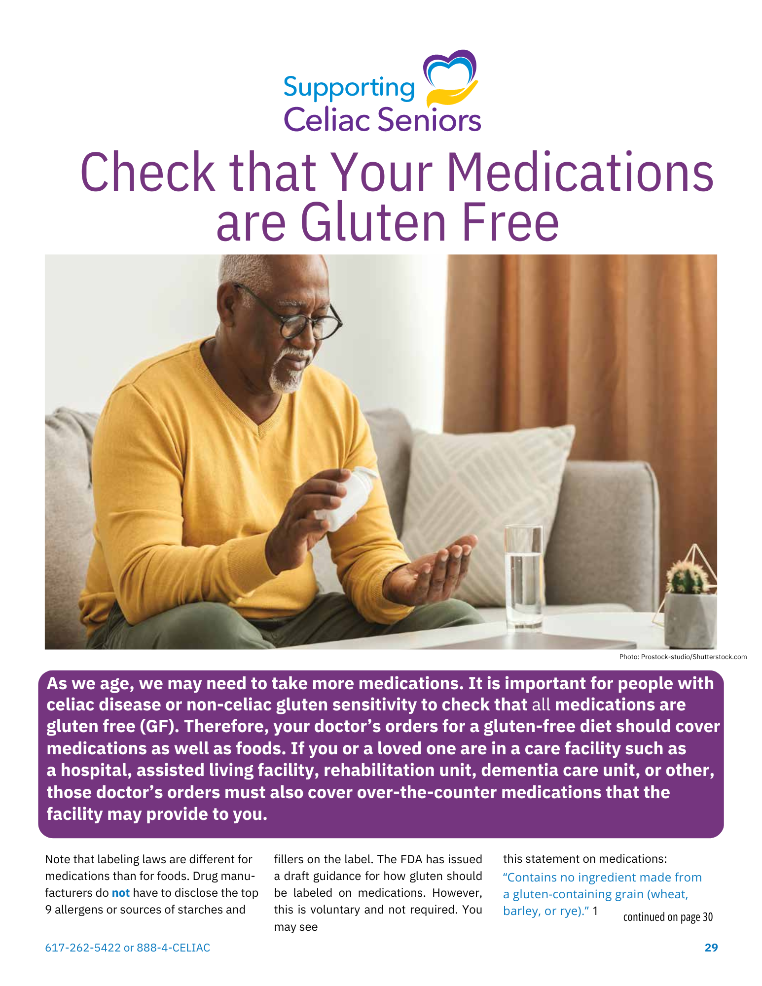 Check that Your Medications are Gluten- Free - National Celiac Association